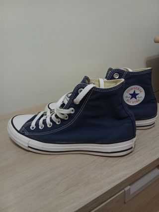 Botas Converse Altas Azul Marino