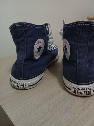 Botas Converse Altas Azul Marino