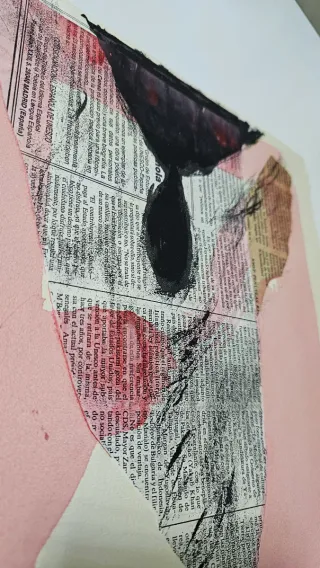 Litografía collage