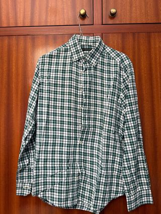 Camisa xadrez homem Purificação García