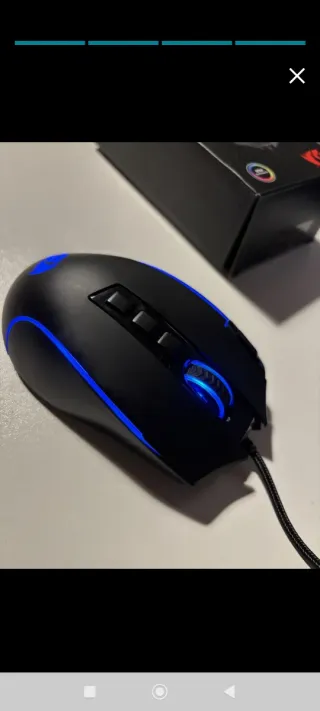 Ratón Gaming Redragon M612 RGB Programable