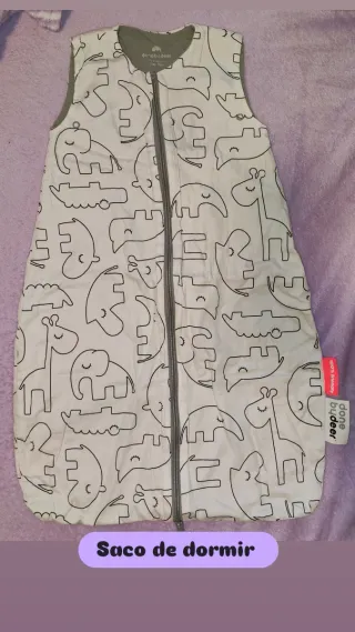 Conjunto minicuna funda nórdica + saco