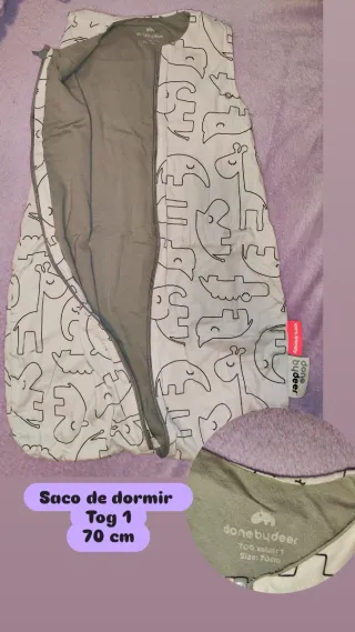 Conjunto minicuna funda nórdica + saco