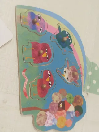 5 Puzzles Infantiles de Madera