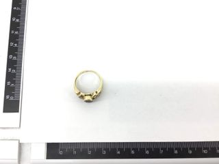 anillo oro 14k con piedra