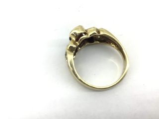 anillo oro 14k con piedra