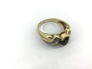 anillo oro 14k con piedra