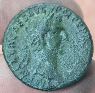 As de Nerva con gran busto y pátina cristalina!EBC