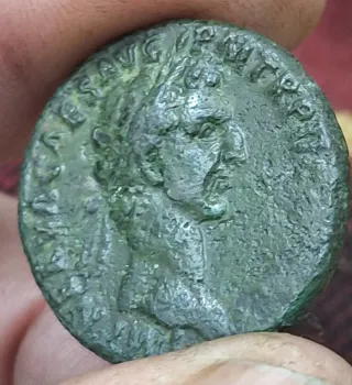 As de Nerva con gran busto y pátina cristalina!EBC