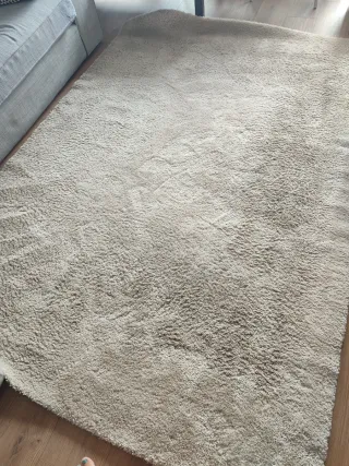 Alfombra STOENSE pelo corto hueso 200x300