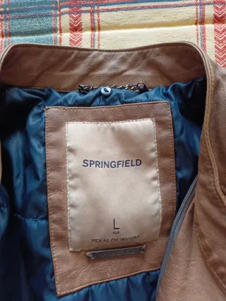 Chaqueta Springfield Talla L Marrón