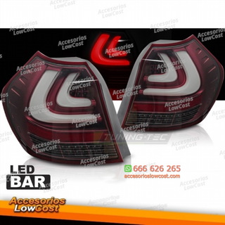 FAROS TRASEROS PARA BMW E87 04-08.07 BARRA LED RO