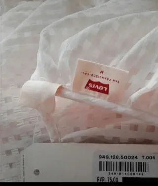 Blusa blanca manga abullonada