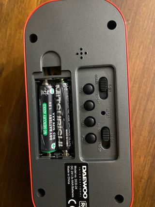 Despertador Rojo Nuevo