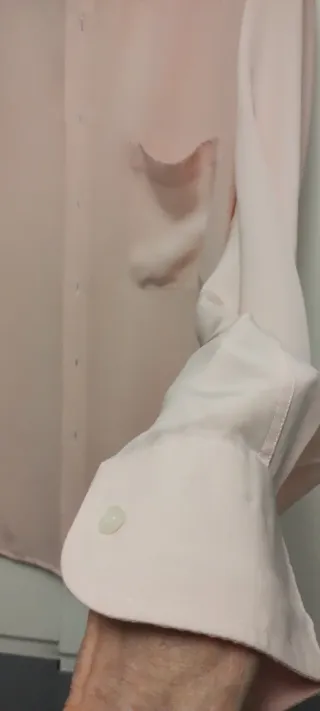 Camisa de vestir hombre rosa claro XL