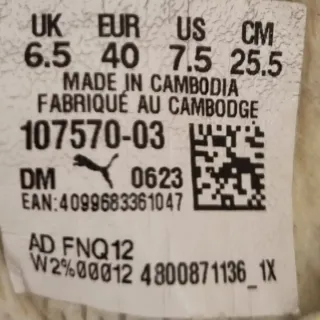 Botas de fútbol Puma King T.40