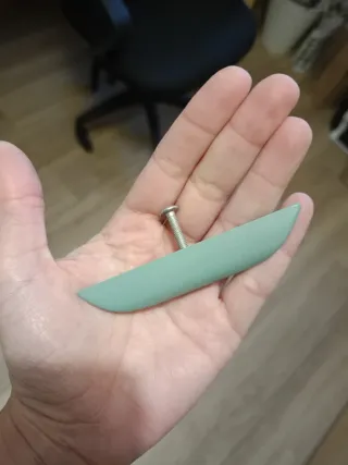 14 tiradores verdes para puertas de armario