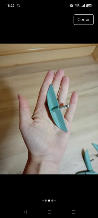 14 tiradores verdes para puertas de armario