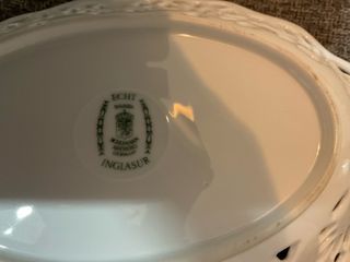 Plato porcelana Bavaria decorado