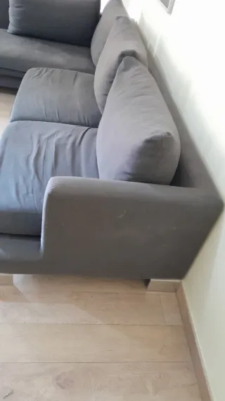 Divano angolare artigianale