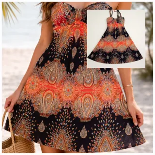 Vestido de estilo boho/étnico, ideal para verano