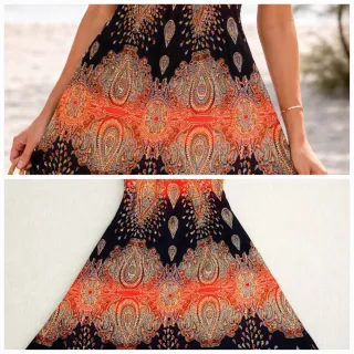 Vestido de estilo boho/étnico, ideal para verano