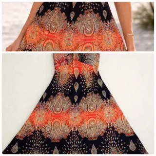 Vestido de estilo boho/étnico, ideal para verano