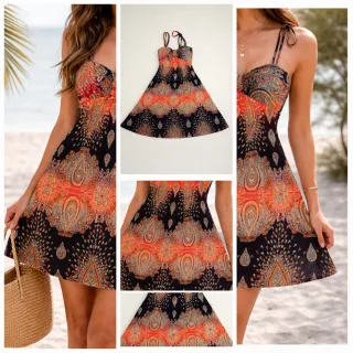 Vestido de estilo boho/étnico, ideal para verano