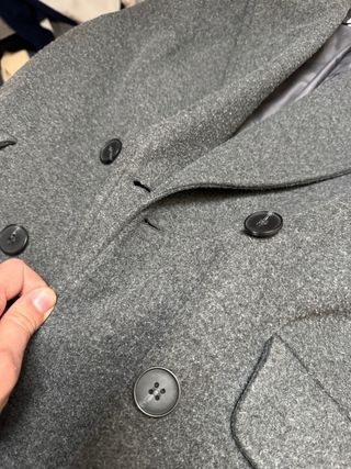 Cappotto Zara donna grigio doppio petto | taglia S