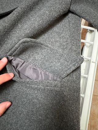 Cappotto Zara donna grigio doppio petto | taglia S