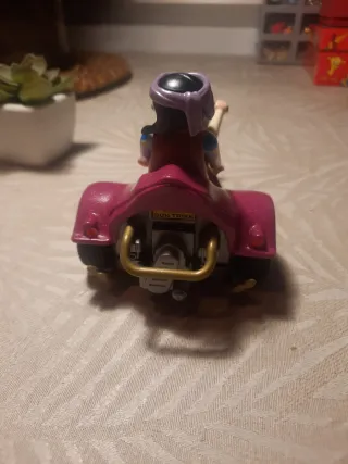 Triciclo Playmobil con figuras