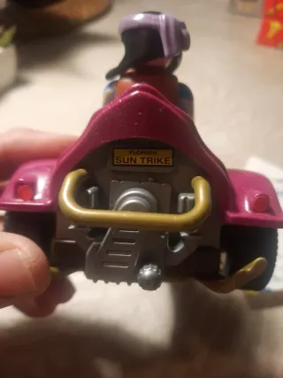 Triciclo Playmobil con figuras