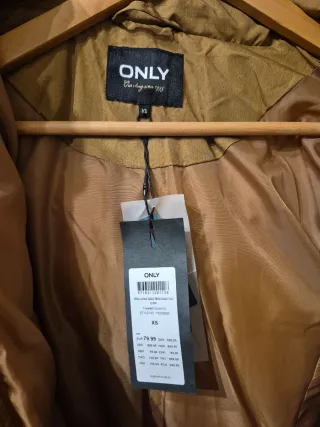 Cazadora Only Mujer Talla XS Marrón