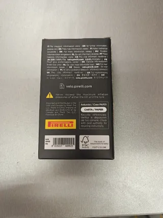 Cámara Pirelli 700x23/30 Presta 48mm