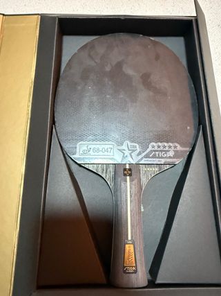 Pala Stiga Pro Carbon + Ping Pong