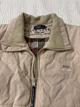 Chaqueton Polo Ralph Lauren Beige Talla XL