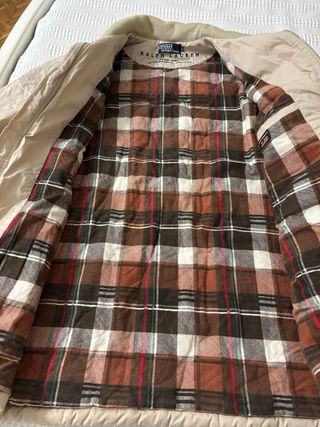 Chaqueton Polo Ralph Lauren Beige Talla XL