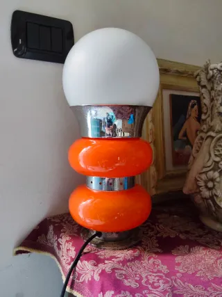 Lampada da tavolo Nason Murano anni 70