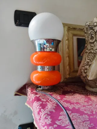 Lampada da tavolo Nason Murano anni 70