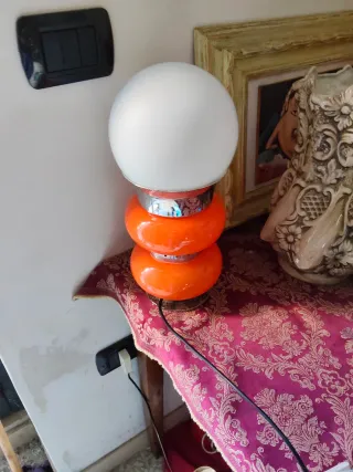 Lampada da tavolo Nason Murano anni 70