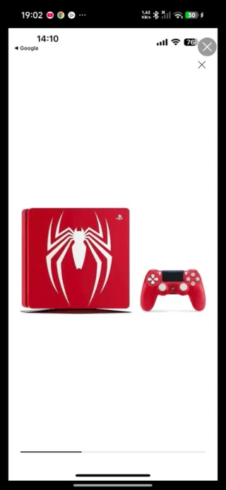 PS4 Slim Edición Limitada Spiderman