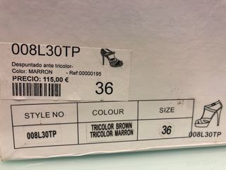 Zapatos fiesta Bibi Lou Talla 36