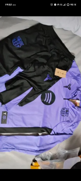 Chándal Kobe Bryant FC Barcelona Nike Morado/Negro