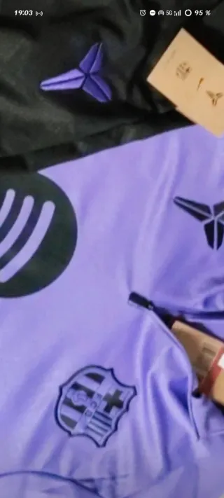 Chándal Kobe Bryant FC Barcelona Nike Morado/Negro