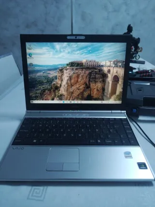 Portátil Sony VAIO Plata y Negro