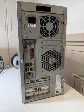 PC Sobremesa HP Pavilion w5000 Gris/Plata