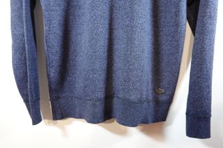 Jersey Lee Cooper cuello alto unisex azul