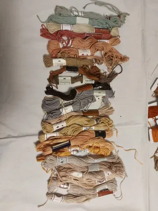 Hilos para bordar punto de cruz