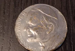 Medalla - Moneda Conmemorativa juan Pablo II
