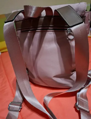 Mochila Parfois rosa claro